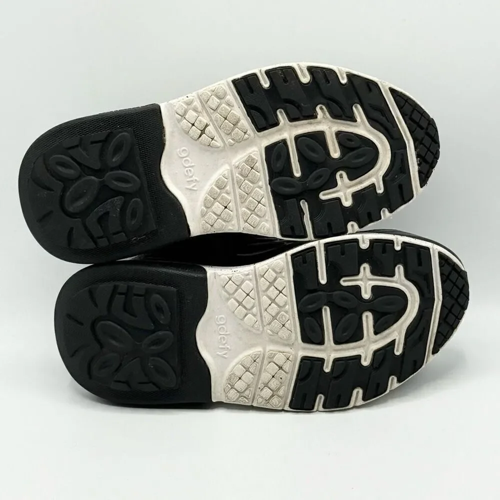 G-Defy Gravity Defyer Mighty Walking Shoes Black and White - US Women’s 7